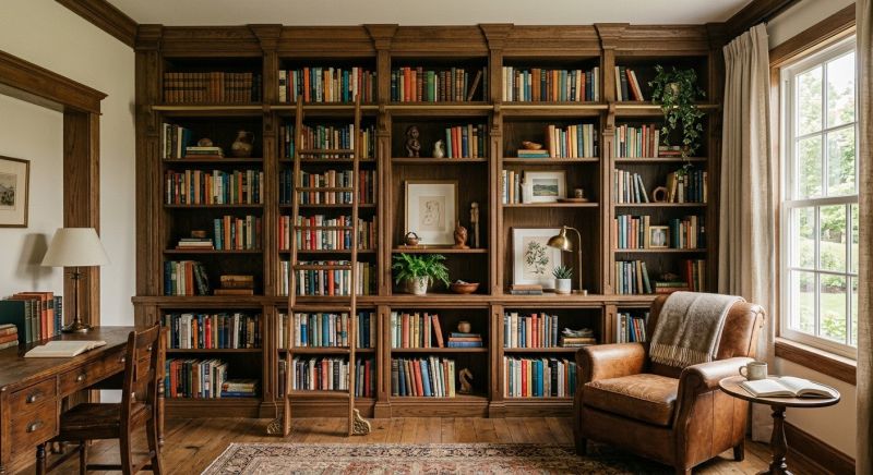 Custom Bookshelves Service in Winston Salem, NC
