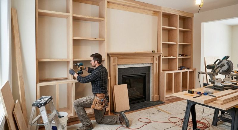 Built In Furniture Construction in Charlotte, NC