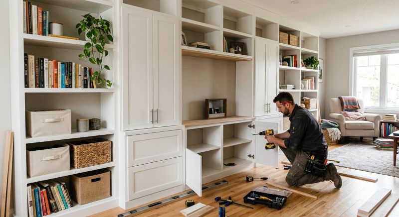 Built In Storage Installation in Annapolis, MD