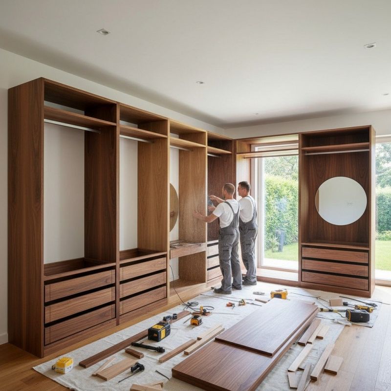 Built In Storage Installation in Durham, NC