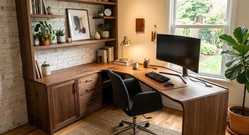 Custom Desk Installation in Fairfax, VA