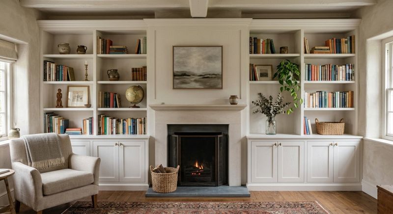 Fireplace Shelves Installation in Fairfax, VA